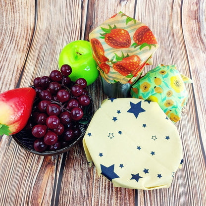 Beeswax Reusable Sandwich Wraps Set (3 Pieces) by HitMyNeed