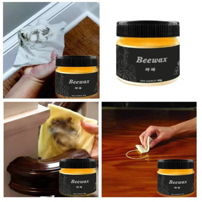 Beeswax Wood Seasoning Furniture & Floor Polish by HitMyNeed