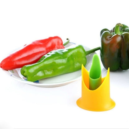 Bell Pepper Corers Seed Remover Set (2 pcs) by HitMyNeed