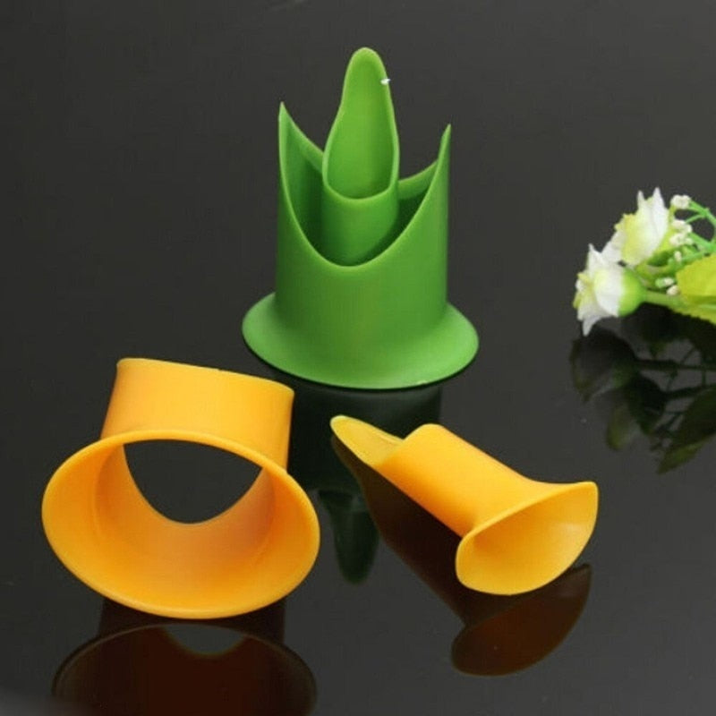 Bell Pepper Corers Seed Remover Set (2 pcs) by HitMyNeed