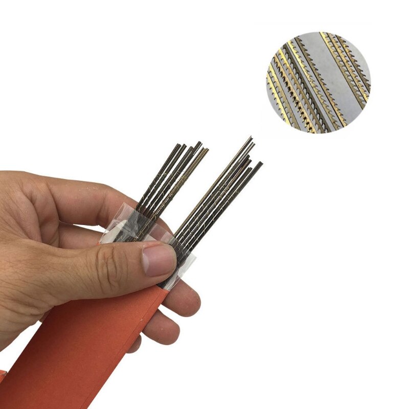 Bench Clamp Jeweler's Saw Set with 144 Blades by HitMyNeed