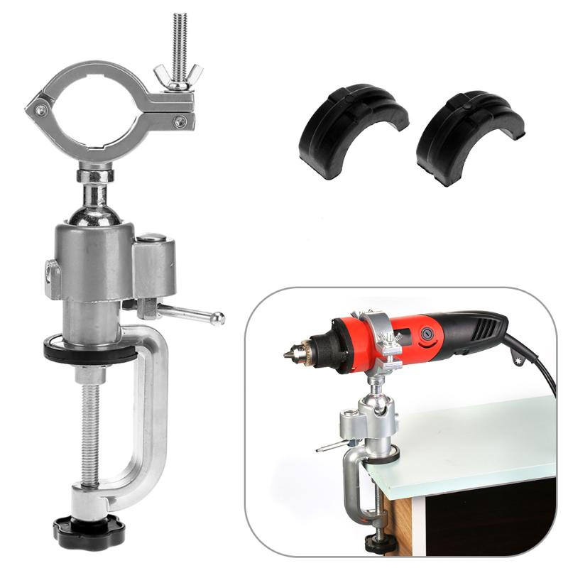 Bench Vise Clamp Grinder Holder with 360° Rotation by HitMyNeed