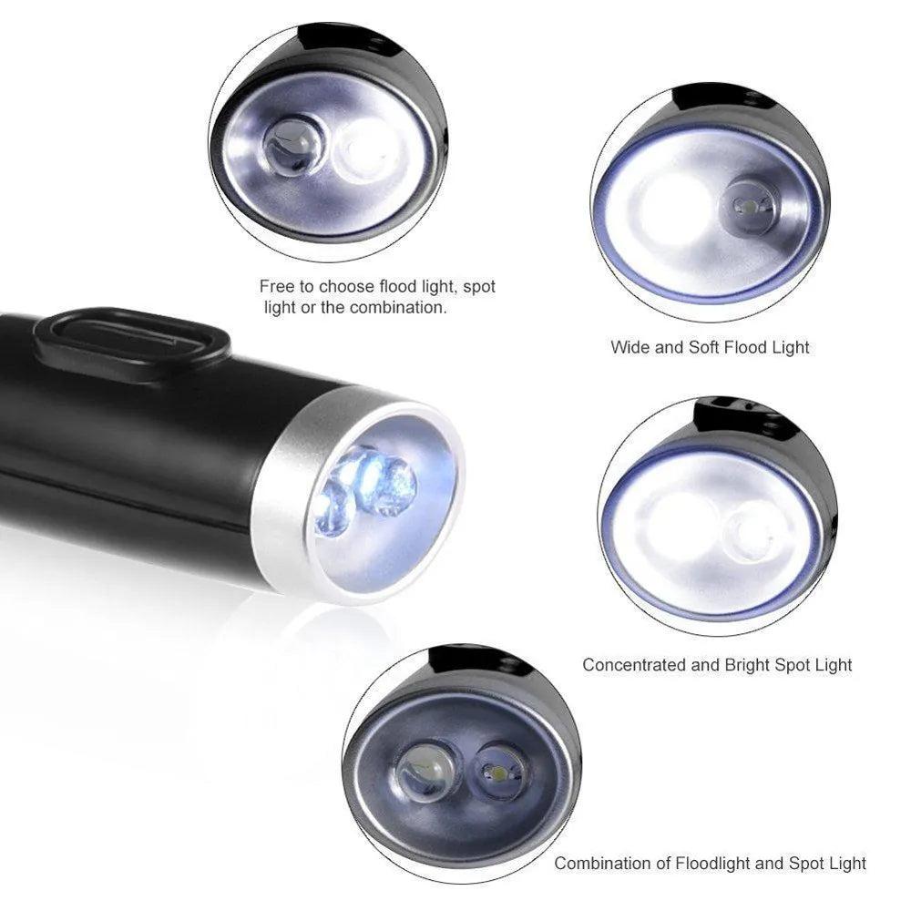 Bendable Neck Reading Light with 4 LEDs by HitMyNeed