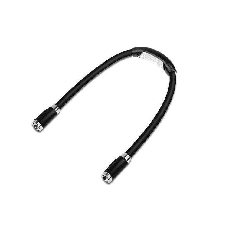 Bendable Neck Reading Light with 4 LEDs black by HitMyNeed