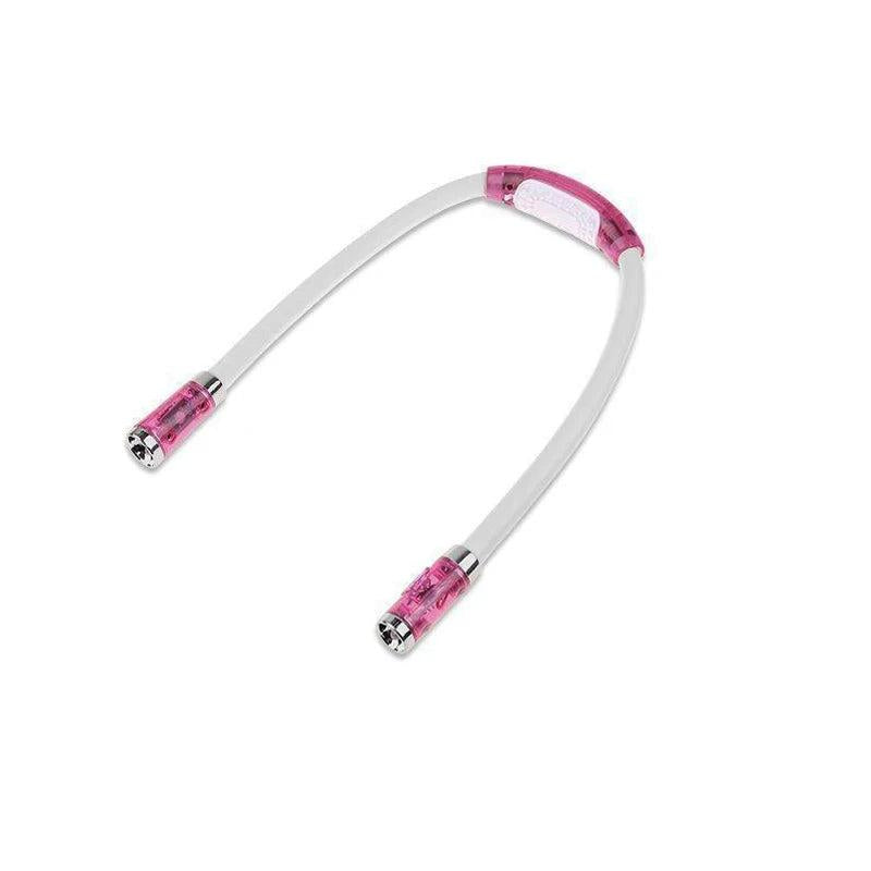 Bendable Neck Reading Light with 4 LEDs pink by HitMyNeed