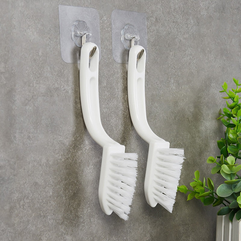 Bent Handle Gap Cleaning Brush for Tight Spaces by HitMyNeed