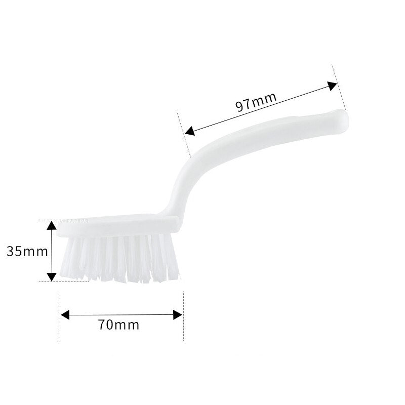 Bent Handle Gap Cleaning Brush for Tight Spaces by HitMyNeed