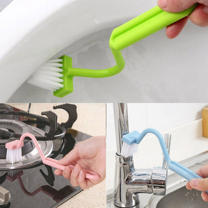 Bent Handle Toilet Bowl Brush Scrubber by HitMyNeed
