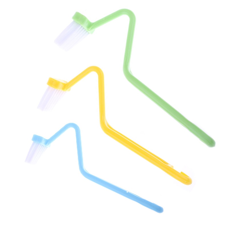 Bent Handle Toilet Bowl Brush Scrubber by HitMyNeed