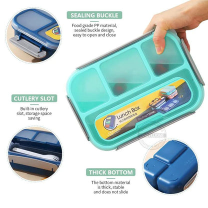 Bento Divided Lunch Container 1300ml by HitMyNeed