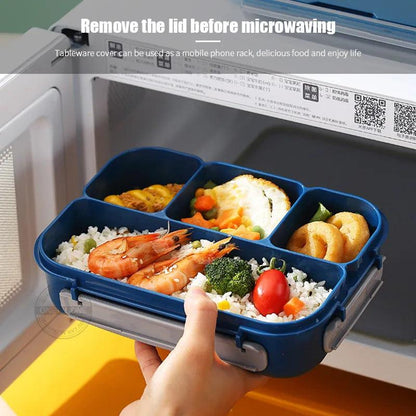 Bento Divided Lunch Container 1300ml by HitMyNeed