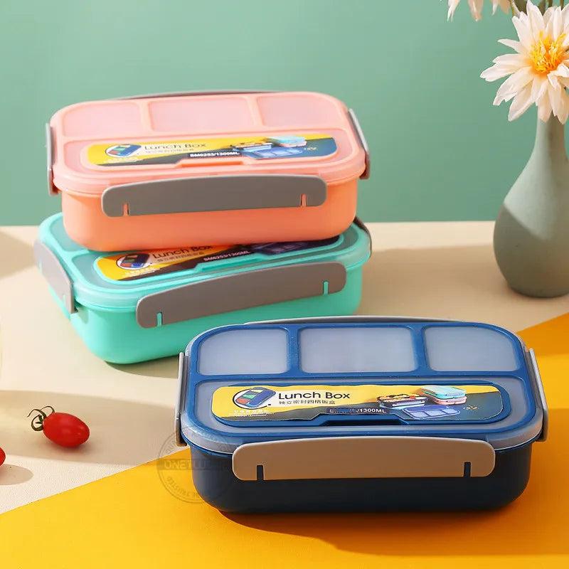 Bento Divided Lunch Container 1300ml by HitMyNeed