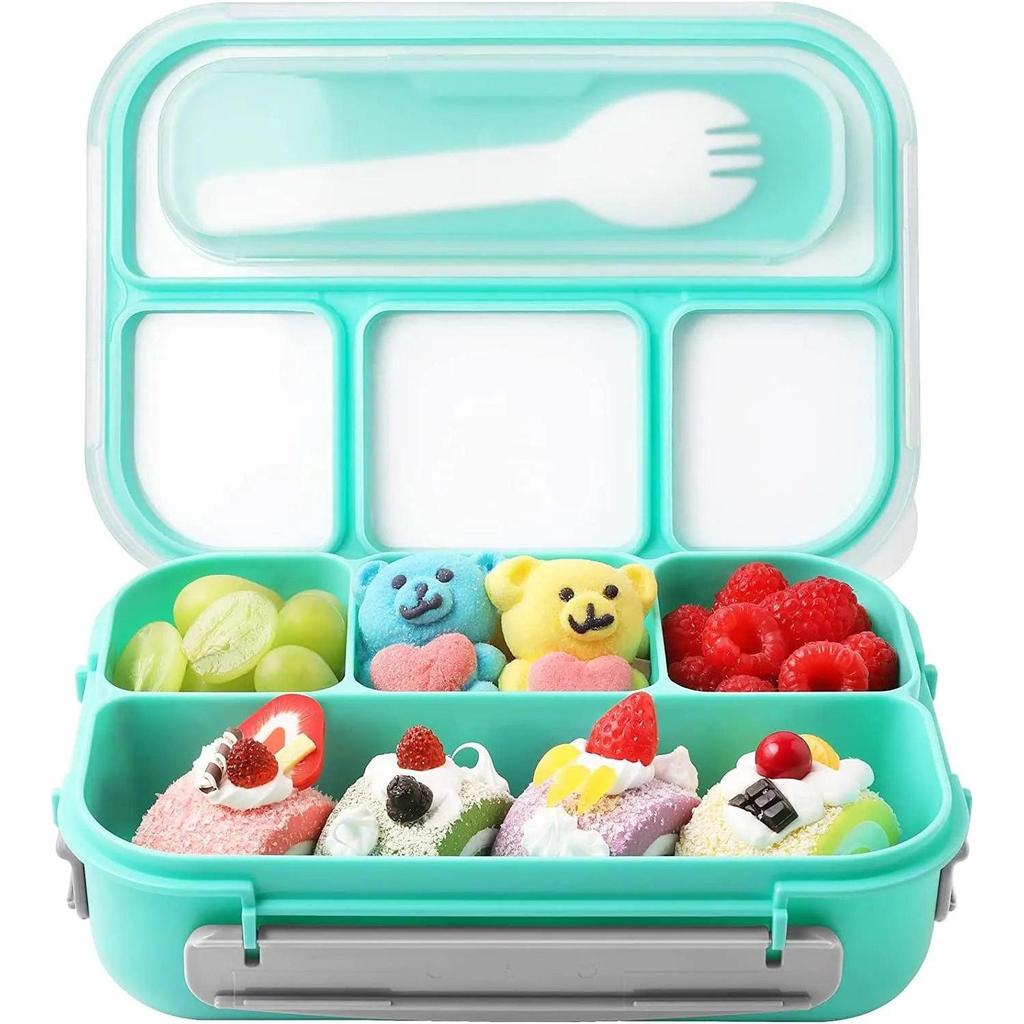 Bento Divided Lunch Container 1300ml green by HitMyNeed