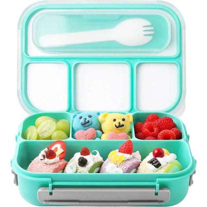 Bento Divided Lunch Container 1300ml green by HitMyNeed
