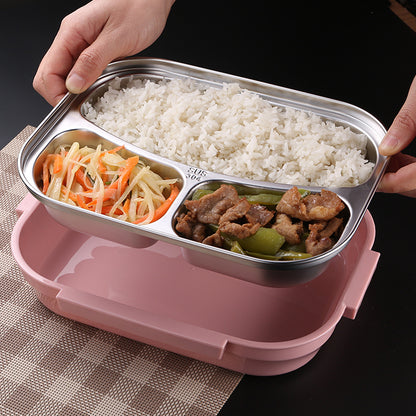 Bento Thermal Lunch Box with 3 Compartments by HitMyNeed