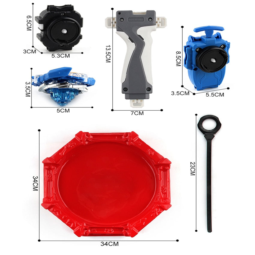 Beyblade Toy Battle Set with Arena (17 Pieces) by HitMyNeed