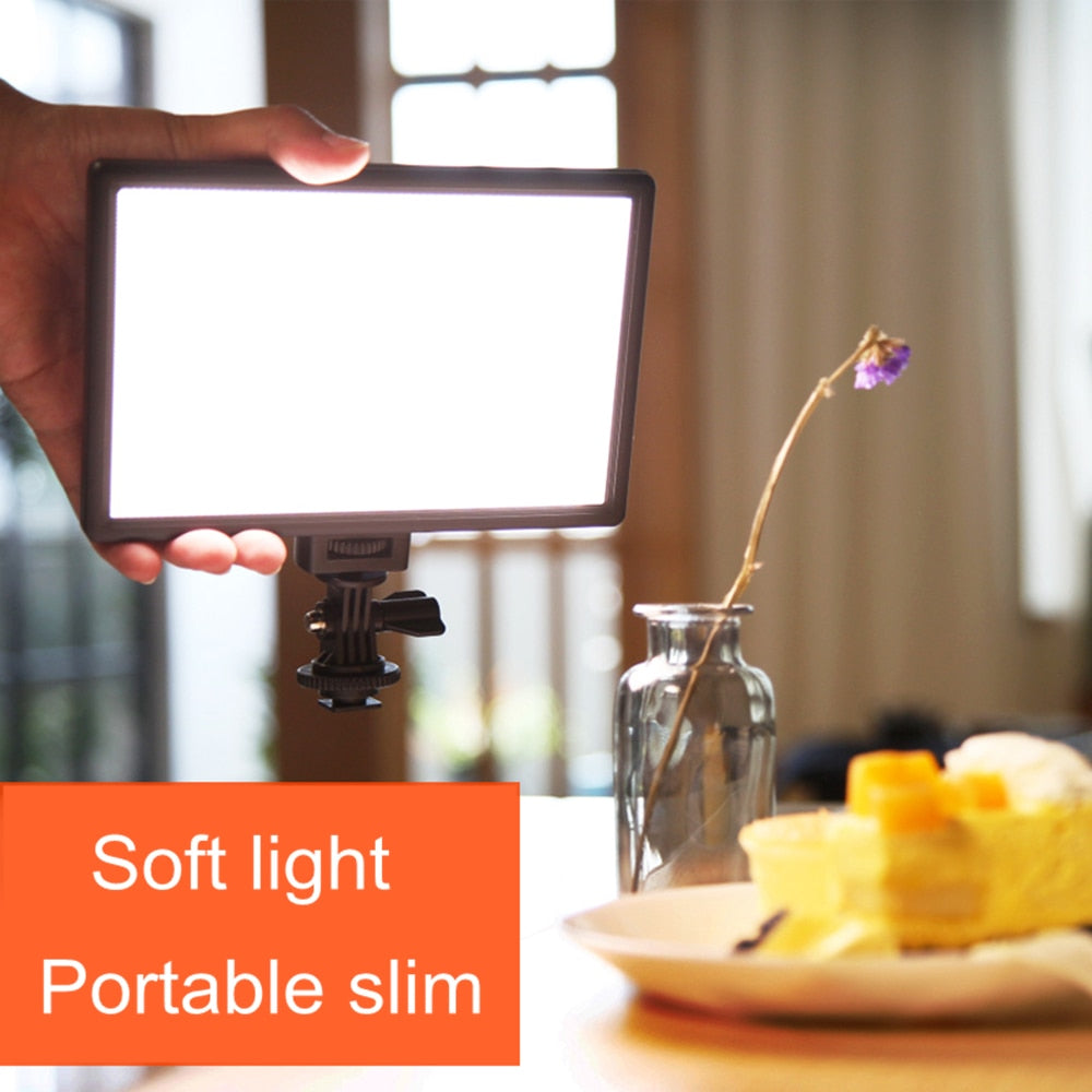 Bi-Color LED Camera Light for DSLR & Video by HitMyNeed
