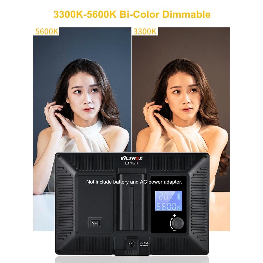 Bi-Color LED Camera Light for DSLR & Video by HitMyNeed