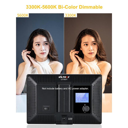 Bi-Color LED Camera Light for DSLR & Video by HitMyNeed