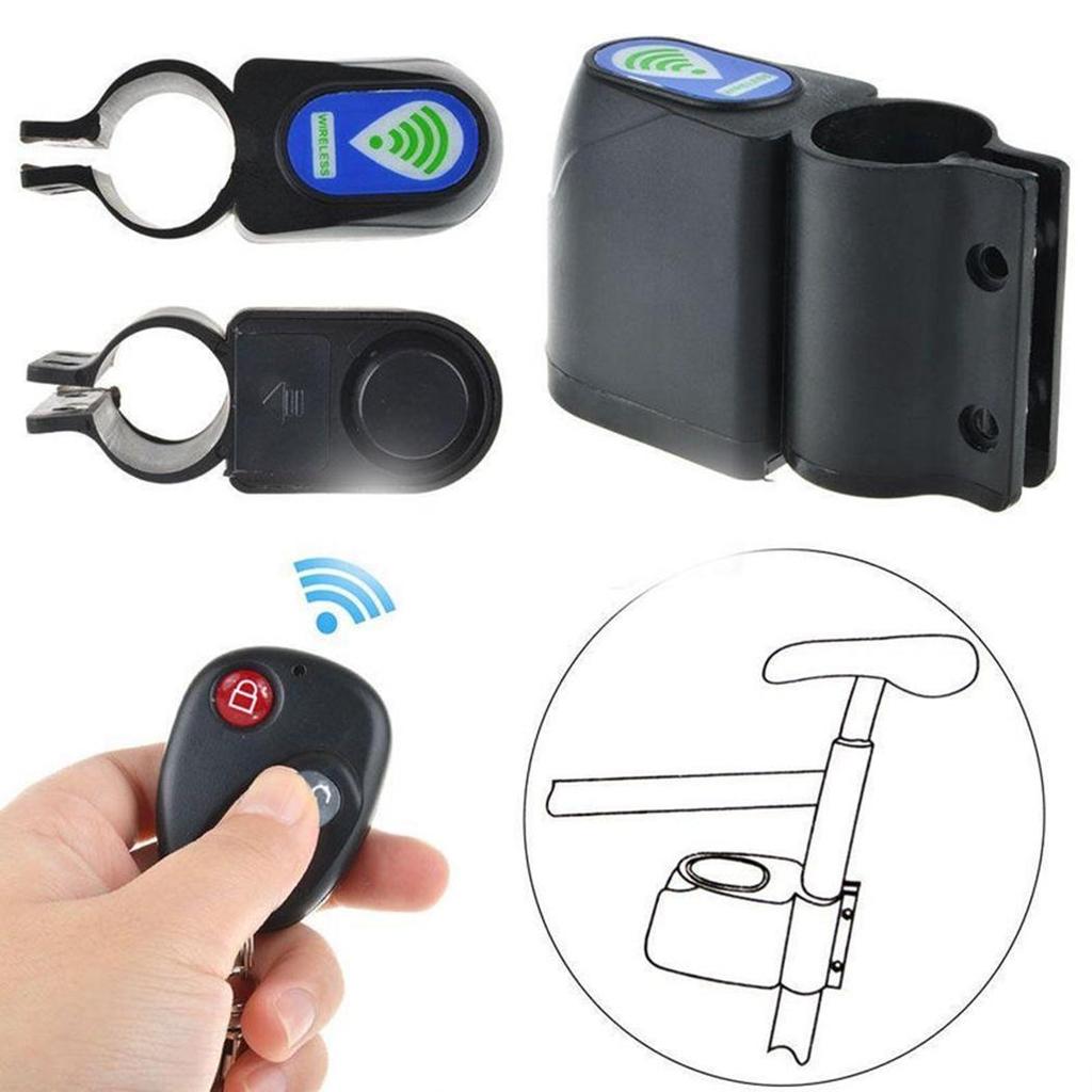 Bicycle Anti-Theft Alarm with Remote Control by HitMyNeed