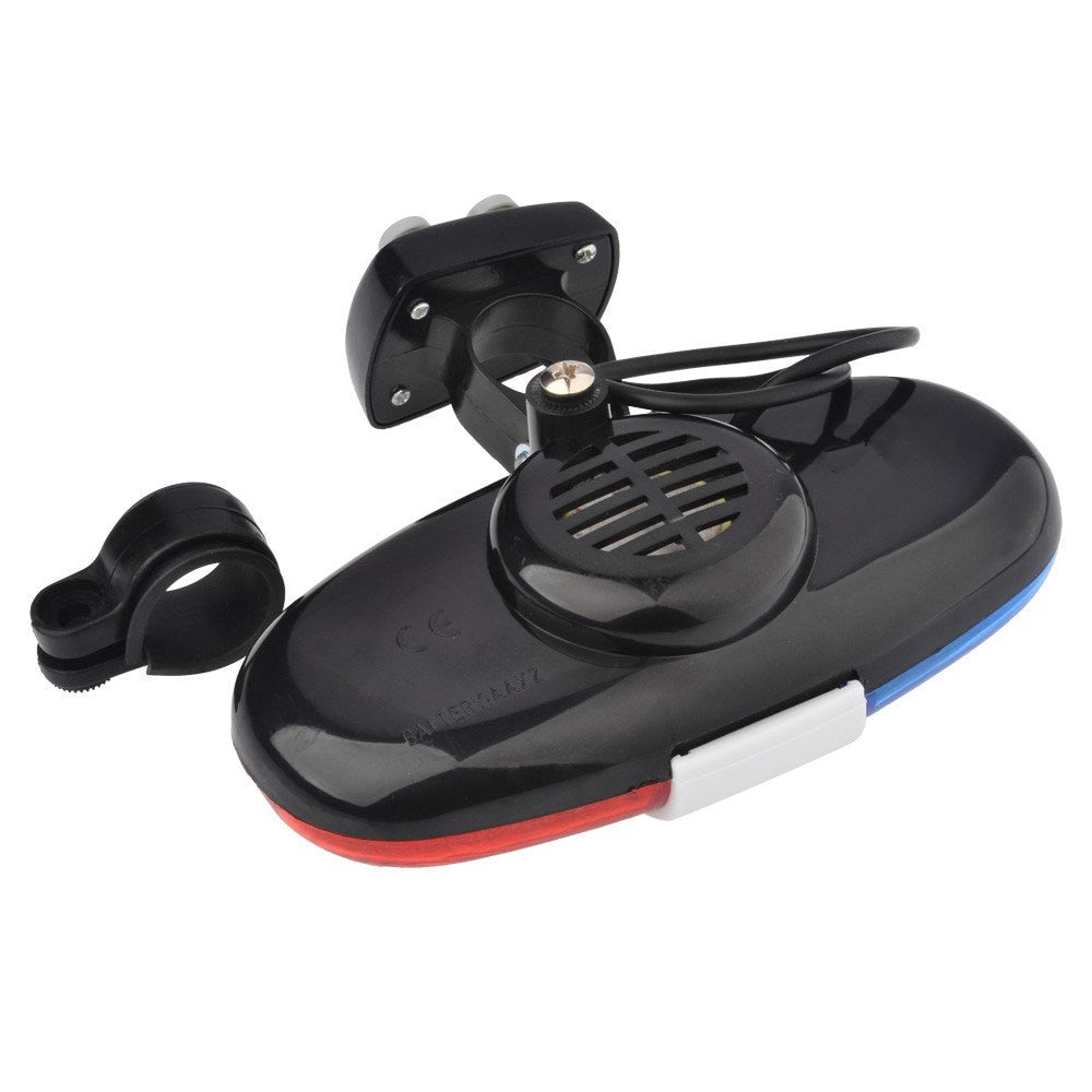 Bicycle Bell with LED Police-Style Warning Light by HitMyNeed