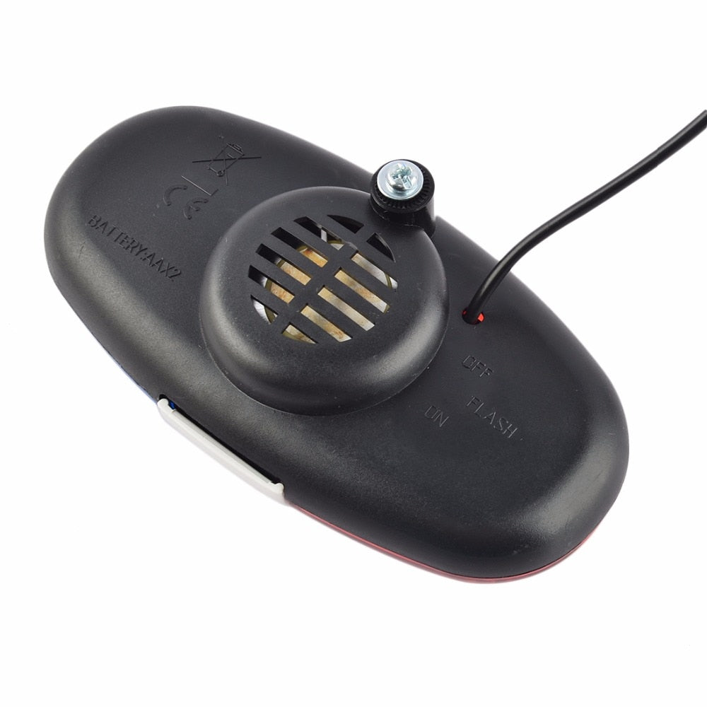 Bicycle Bell with LED Police-Style Warning Light by HitMyNeed
