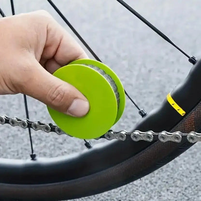 Bicycle Chain Lubricator Roller Cleaning Tool by HitMyNeed