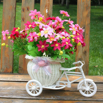 Bicycle Flower Basket Decorative Plant Stand by HitMyNeed