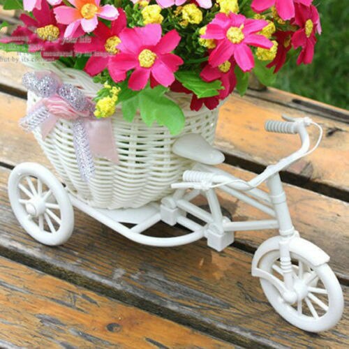 Bicycle Flower Basket Decorative Plant Stand by HitMyNeed