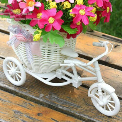 Bicycle Flower Basket Decorative Plant Stand by HitMyNeed