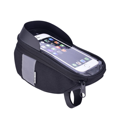 Bicycle Handlebar Bag with 6.5" Phone Holder by HitMyNeed