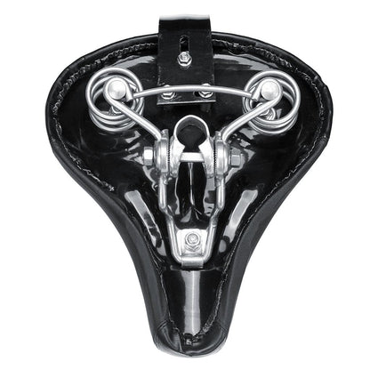 Bicycle Saddle with Backrest for Added Support by HitMyNeed