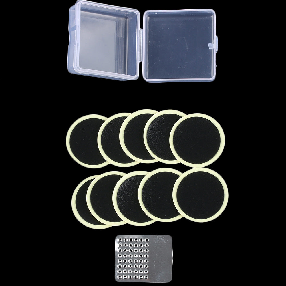 Bicycle Tire Patches Quick Dry Repair (Set of 10) by HitMyNeed