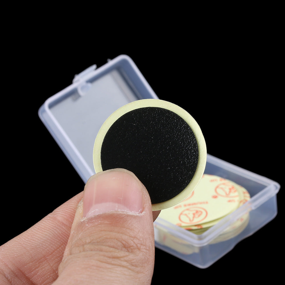 Bicycle Tire Patches Quick Dry Repair (Set of 10) by HitMyNeed