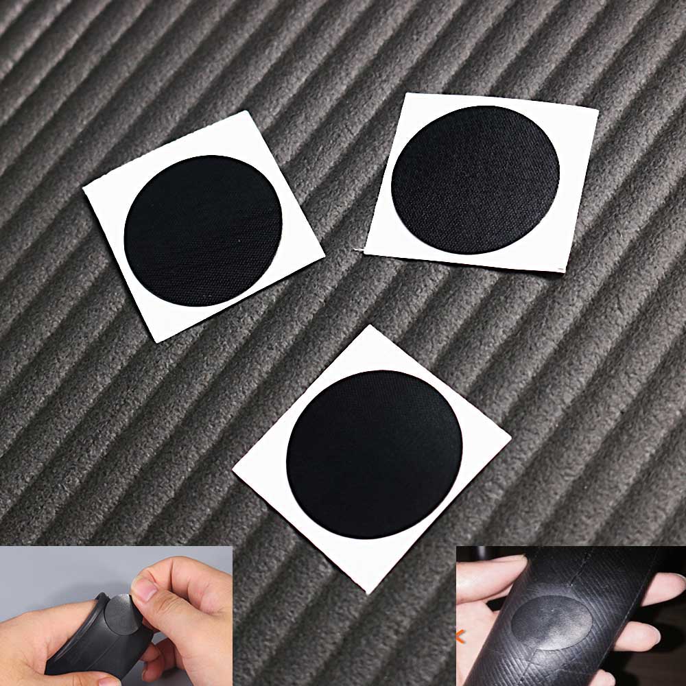 Bicycle Tire Patches Quick Dry Repair (Set of 10) by HitMyNeed