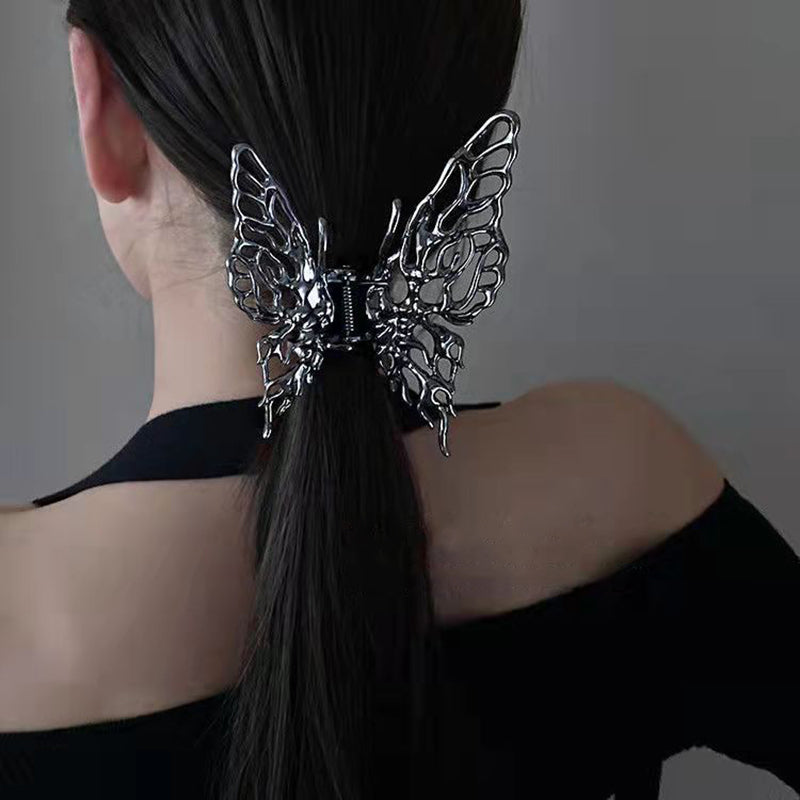 Big Butterfly Metal Hair Clamp by HitMyNeed