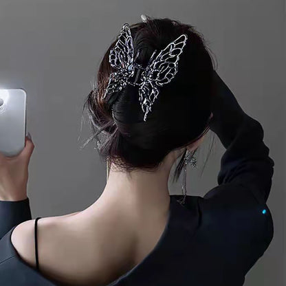 Big Butterfly Metal Hair Clamp by HitMyNeed