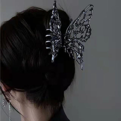 Big Butterfly Metal Hair Clamp by HitMyNeed