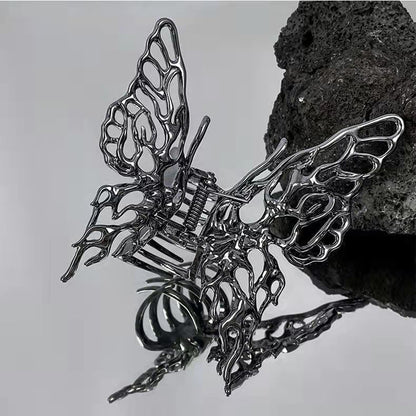 Big Butterfly Metal Hair Clamp by HitMyNeed