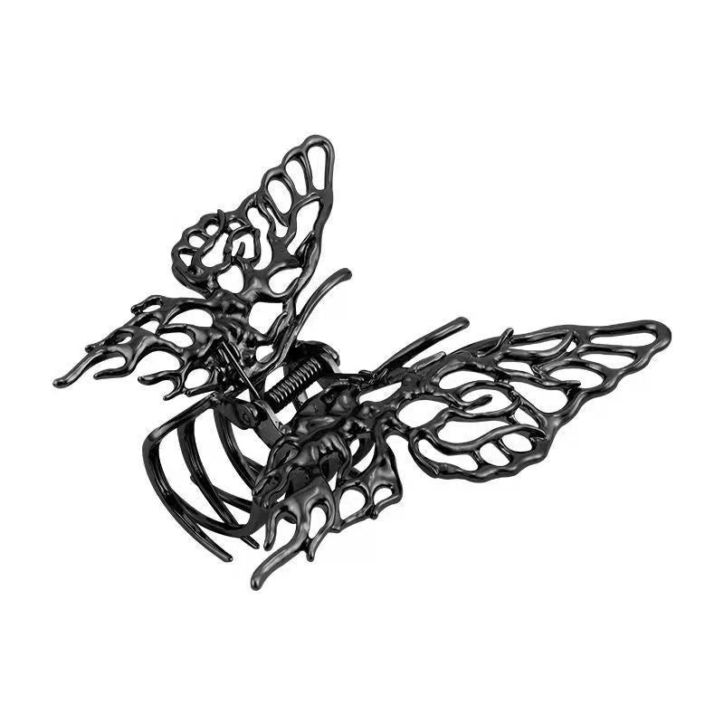 Big Butterfly Metal Hair Clamp by HitMyNeed