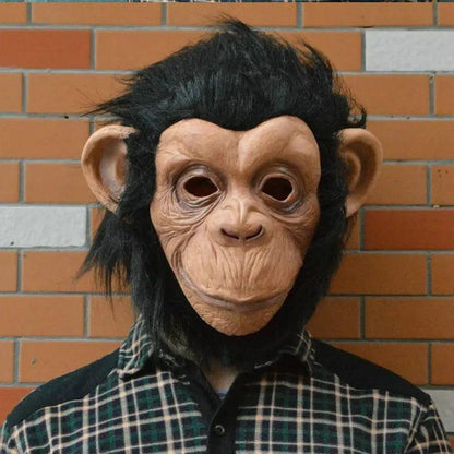 Big Ear Gorilla Halloween Full Head Mask by HitMyNeed