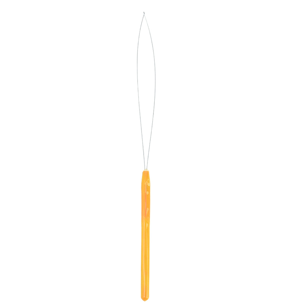 Big Eye Beading Needle for Jewelry Making orange by HitMyNeed