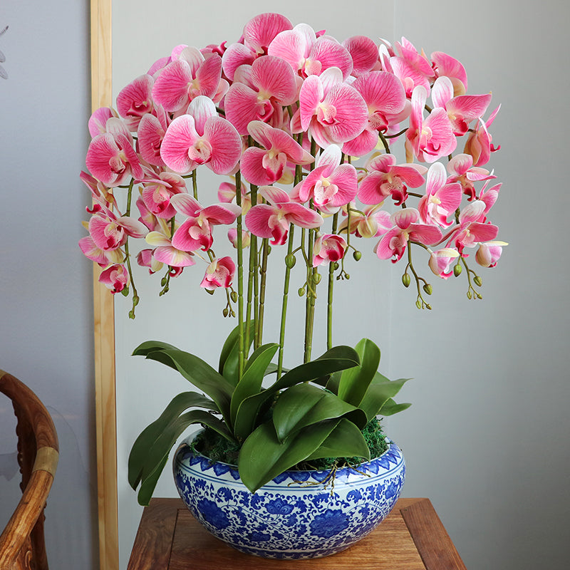 Big Realistic Artificial Orchid Stem, 96 cm by HitMyNeed