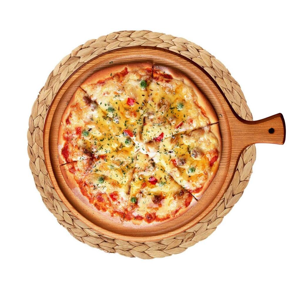 Big Round Water Hyacinth Placemats (Set of 2) by HitMyNeed