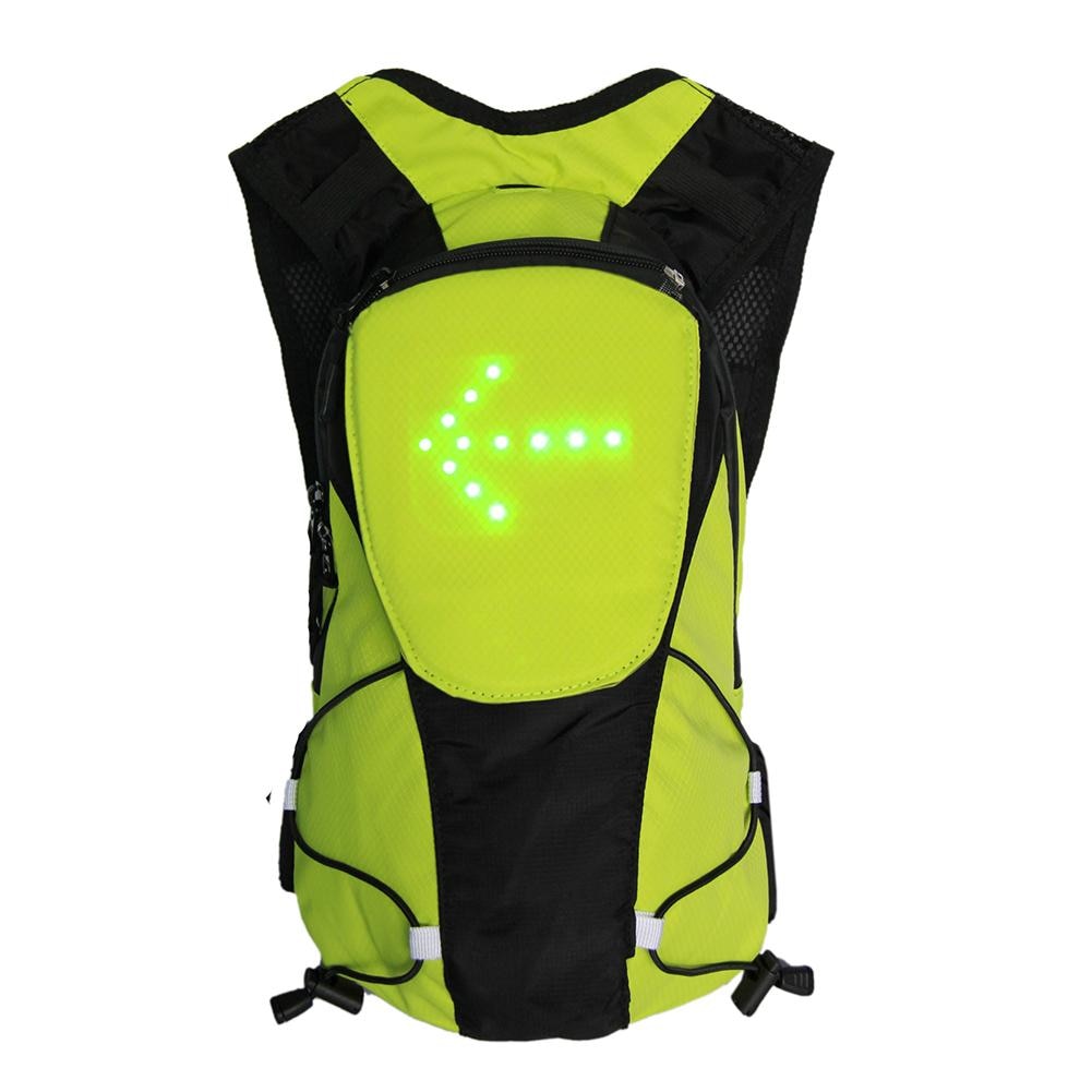 Bike Backpack with Wireless LED Turn Signal by HitMyNeed