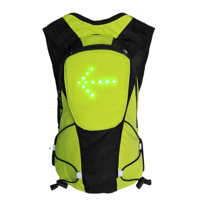 Bike Backpack with Wireless LED Turn Signal by HitMyNeed