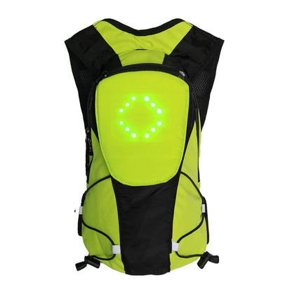 Bike Backpack with Wireless LED Turn Signal by HitMyNeed