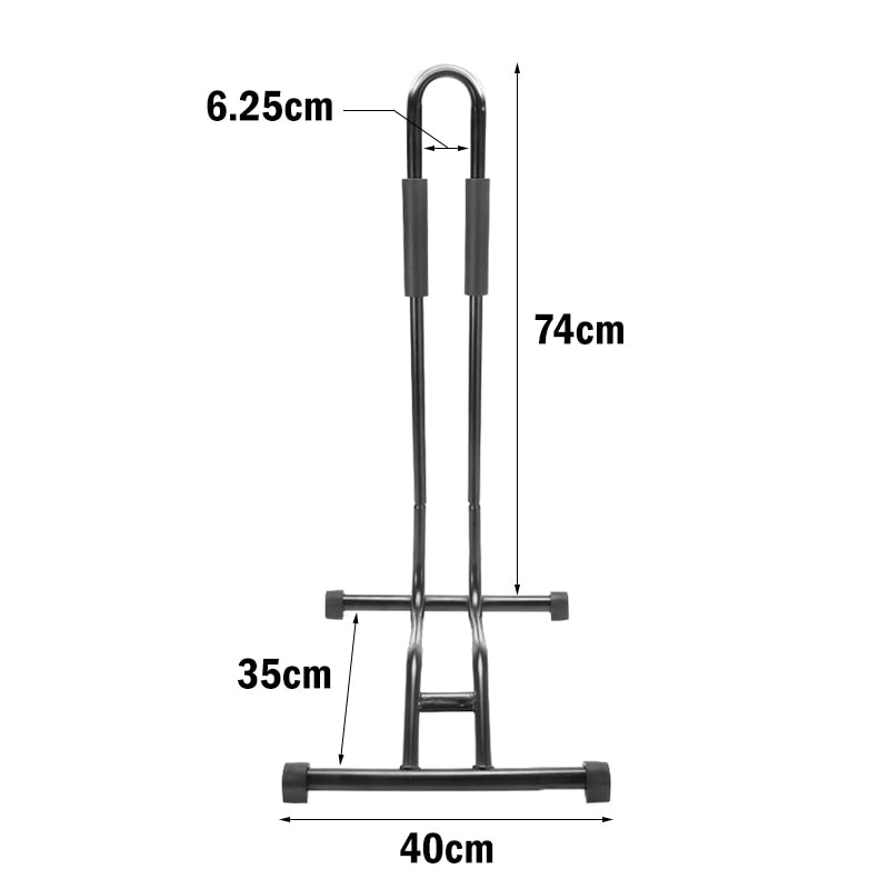Bike Floor Rack Display Stand for 1 Bicycle by HitMyNeed