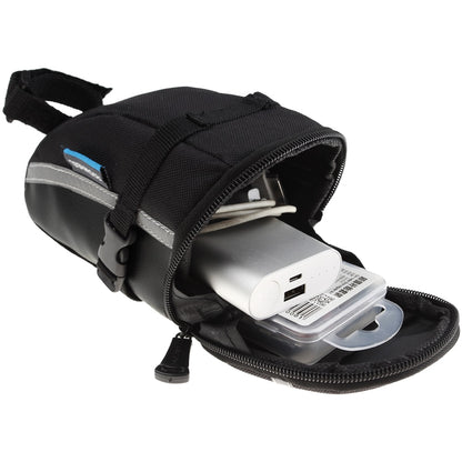 Bike Saddle Bag with Tail Light Holder 1.2L by HitMyNeed