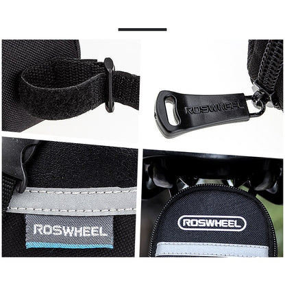 Bike Saddle Bag with Tail Light Holder 1.2L by HitMyNeed